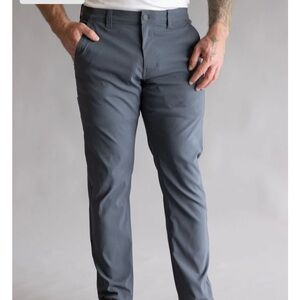 Weatherproof Men's Charcoal Chinos
